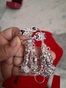Beautiful New Born Babies Silver Bracelet