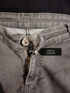 Gray Wash Skinny Jeans