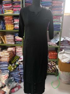 Black Kurti and Palazzo Set