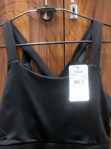 Black Sports Bra