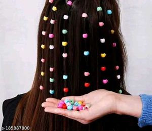 Colorful Mini Hair Claw Clips (50 Beats)