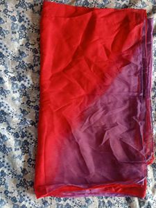 Purple Suit And Red Salwar