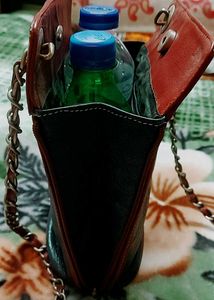 Leder Land Leather Crossbody Bag