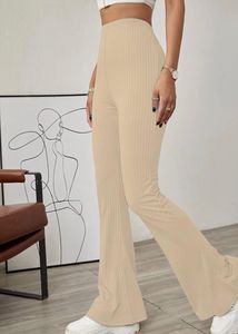 Ribbed Flare Leggings