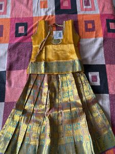 Pattu Pavadai (with Sleeves)