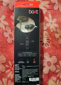 boAt BassHeads 100 M Black Wired Earphones