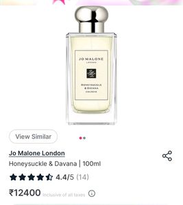 Jo Malone Honeysuckle And Davana 🌸