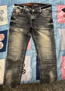 Diesel Gray Wash Jeans