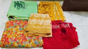 5 Combo Priented Saree