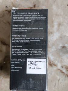 Nourish Mantra Brow Growth Serum