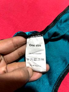 Teal Velvet Deep V Backless Teddy / Bodysuit