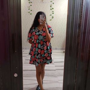 Floral Print Dress