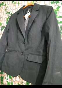 Allen😍Solly Grey Formal Blazer