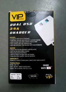 VIP Dual Usb 3.4A Charger