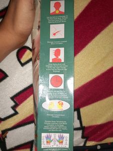 battery operated massage brush for healthy hairs and blood circulation