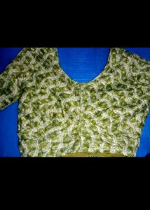 Elegant Floral Print Saree