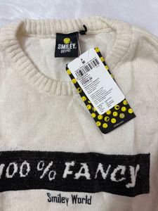 Fancy Smiley World Sweater