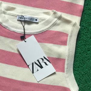 ZARA Strips Tank Top