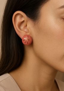 Floral Resin Earrings