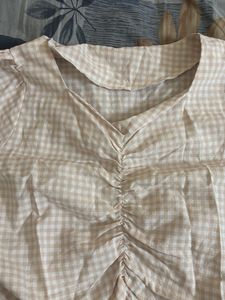 Checkered Crop Top