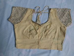 Embroidery Golden Blouse