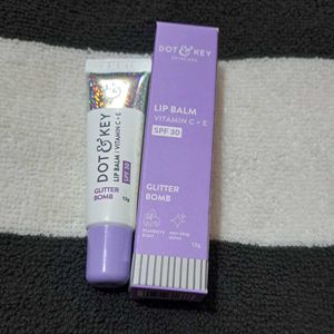 Dot &amp; Key Glitter Lip Balm SPF 30 with Vitamin C+E