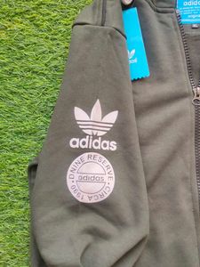 Adidas Olive Green Hoodie