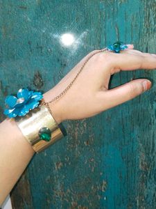 Boho Floral Slave Bracelet