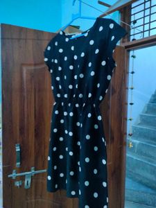 Chic Polka Dot Mini Dress