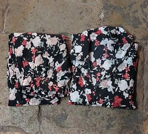 Black Floral Co-ord Set