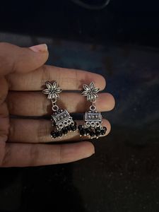 Oxidised Jhumkas