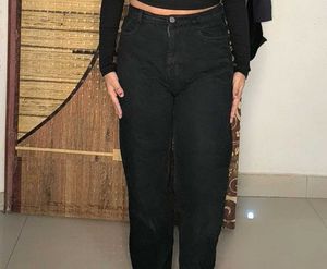 Classic Black Denim Jeans