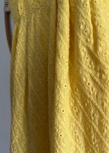 Cotton Eyelet Summer Dress