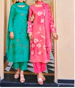Floral Print Salwar Kameez Suit