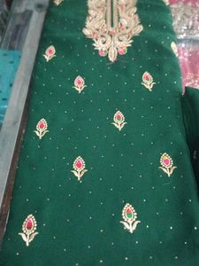 Embroidered Dress Material