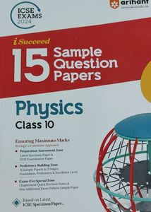Arihant Sample Paper Class 10 2023-24 Icse