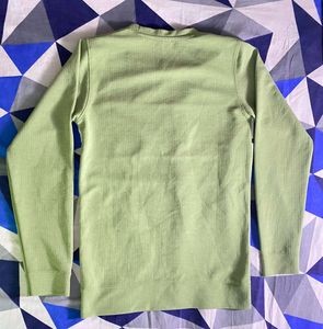 Branded Green Full Sleeve T-shirt – Medium Size