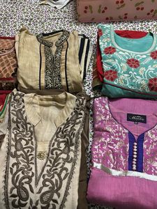 Set of 8 Indian Salwar Kameez