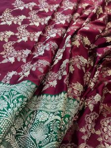 Pure Silk Jungla Banarasi