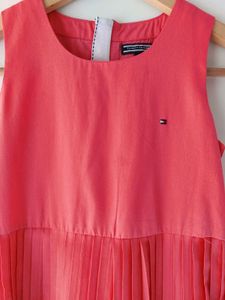 Red Tommy Hilfiger Girls Dress