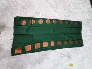 Green &amp; Gold Saree  - New