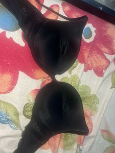Black Lace Bra