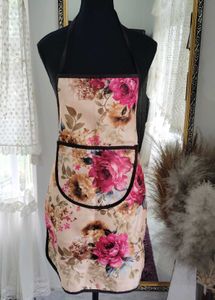 Floral Print Apron