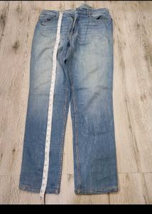 Cs0844 Sabrin Straight Jeans Size 34