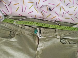 C-Green Colour Cotton Denim