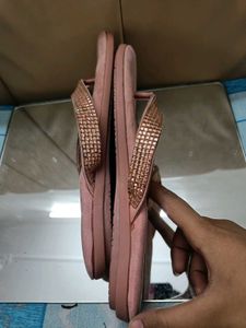 Pink Velvet Flats