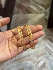 1gm Pure Gold Layer Bangles