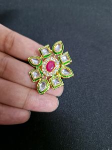 😍 5 Pcs Kundan Rings