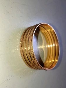 Set of 4 Gold-Tone Bangles