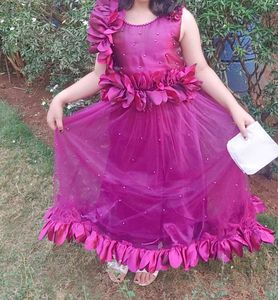 Kids Girls Dress Material Is Comfortable